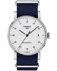Tissot - Classic White Dial Watch - Lyst