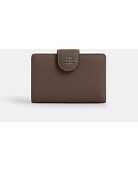 COACH - Medium Corner Zip Wallet - Lyst