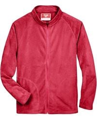 Team 365 - Campus Microfleece Jacket - Lyst