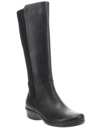 Propet - West Leather Embossed Knee-high Boots - Lyst