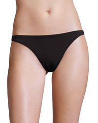MILLY - Solid St. Lucia Bikini Bottom - Lyst