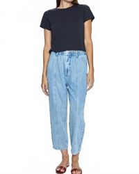Pistola - Court Denim Relaxed Pant - Lyst