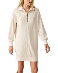 Faherty - Legend Quarter Zip Dress - Lyst