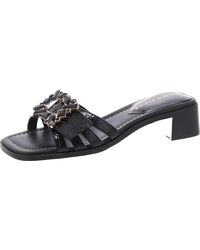 Donald J Pliner - Embellished Leather Mules - Lyst