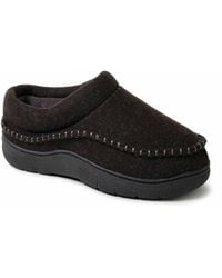 Dearfoams - Thompson Wool Blend Clog Slipper - Lyst