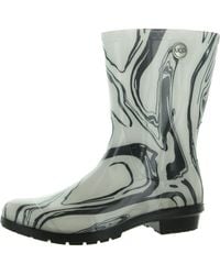 UGG - Sienna Rubber Printed Rain Boots - Lyst