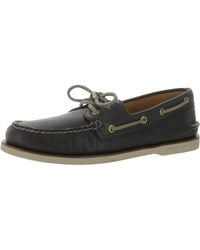 Sperry Top-Sider - Leather Slip On Loafers - Lyst