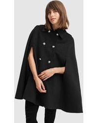 Belle & Bloom - On My Mind Wool Blend Cape - Lyst