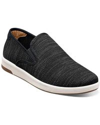 Florsheim - Crossover Knit Plain Toe Slip-On Sneaker - Lyst