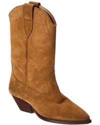 Isabel Marant - Duerto Suede Cowboy Boot - Lyst