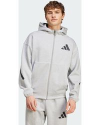 adidas - Z. N.E. Full-Zip Hooded Track Jacket - Lyst