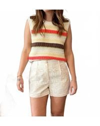 Thml - Haisley Striped Sleeveless Top - Lyst