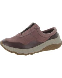 Clarks - Jaunt Way Suede Padded Insole Slip-on Sneakers - Lyst