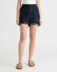 NVLT - Pull On Lace Short - Lyst