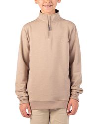 Tailorbyrd - Fleece 1/4-Zip Pullover - Lyst