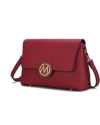 MKF Collection by Mia K - Johanna Multi Compartment Crossbody Bag - Lyst