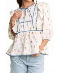 Davi & Dani - Paint Me A Cactus Top - Lyst