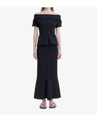 FFORME - Faye Folded Neckline Top - Lyst