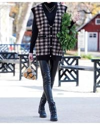 Charlie Paige - Vegan Pleather Pants - Lyst