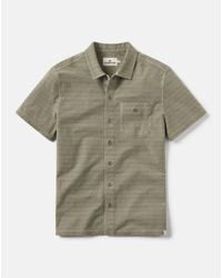The Normal Brand - Sequoia Jacquard Button Down Shirt - Lyst