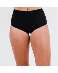 Calypsa - Full Coverage High Waisted Bikini Bottom - Lyst