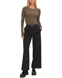Calvin Klein - Green Cotton Tops & T - Lyst