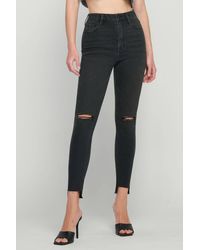 Hidden Jeans - Taylor High Rise Crop Skinny Jeans - Lyst