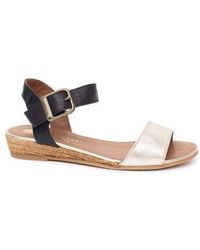 Eric Michael - Amanda Wedge Sandals - Lyst