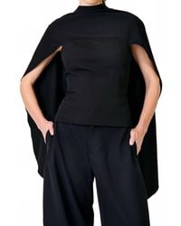 Line & Dot - Scout Drape Top - Lyst