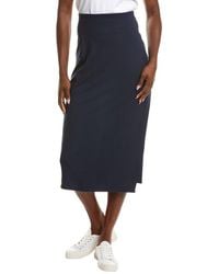 Vince - Draped Midi Skirt - Lyst