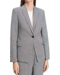 Theory - Slim Fit Linen-Blend Blazer - Lyst