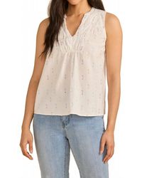 Fdj - Sleeveless V-Neck Blouse - Lyst