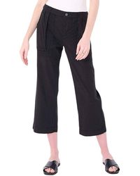 Marrakech - Tori Linen-Blend Cropped Pant - Lyst