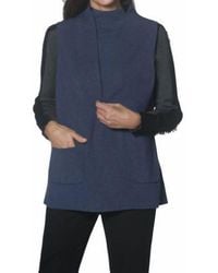 J'Envie/Eli - Slit Pocket Vest - Lyst
