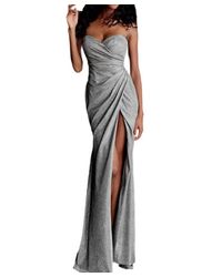 Jovani - Strapless Sweetheart Neckline Dress - Lyst