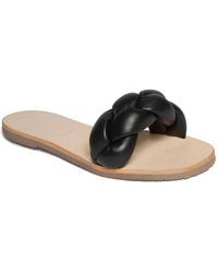 Kenneth Cole - Nellie Braid Slip On Flat Slide Sandals - Lyst