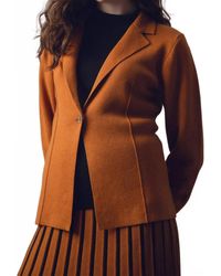 Marble - Classic One Button Blazer - Lyst