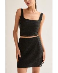 Crescent - Roxanna Beaded Crop Top - Lyst