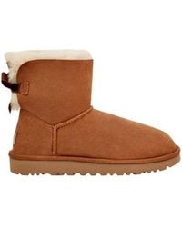 UGG - Mini Bailey Bow Ii Chestnut 1016501-Che - Lyst