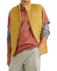 Eddie Bauer - Microlight Down Zip Up Puffer Vest - Lyst