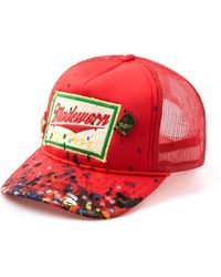 MadeWorn Rolling Stones Cap in Blue | Lyst