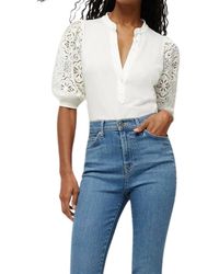 Veronica Beard - Lace Coralee Top - Lyst