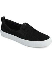 Sperry Top-Sider - Crest Perforated Laceless Slip-On Sneakers - Lyst