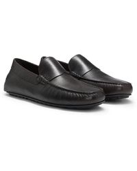 BOSS - Driver-Sole Moccasins - Lyst