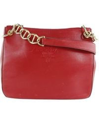 Prada - Leather Shoulder Bag (pre-owned) - Lyst