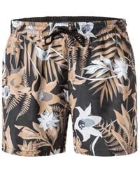 BOSS - Piranha Swim Trunks, Camel - Lyst