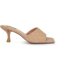 Exe' - Jennifer 566 Low Heel Sandal - Lyst