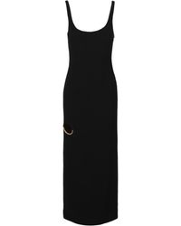 Versace - Ring Cutout Sleeveless Maxi Dress - Lyst