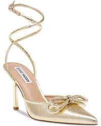 Steve Madden - Sherise Faux Leather Embossed Pumps - Lyst