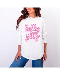 Simply Sage Market - Holly Jolly Outline Puff - Lyst